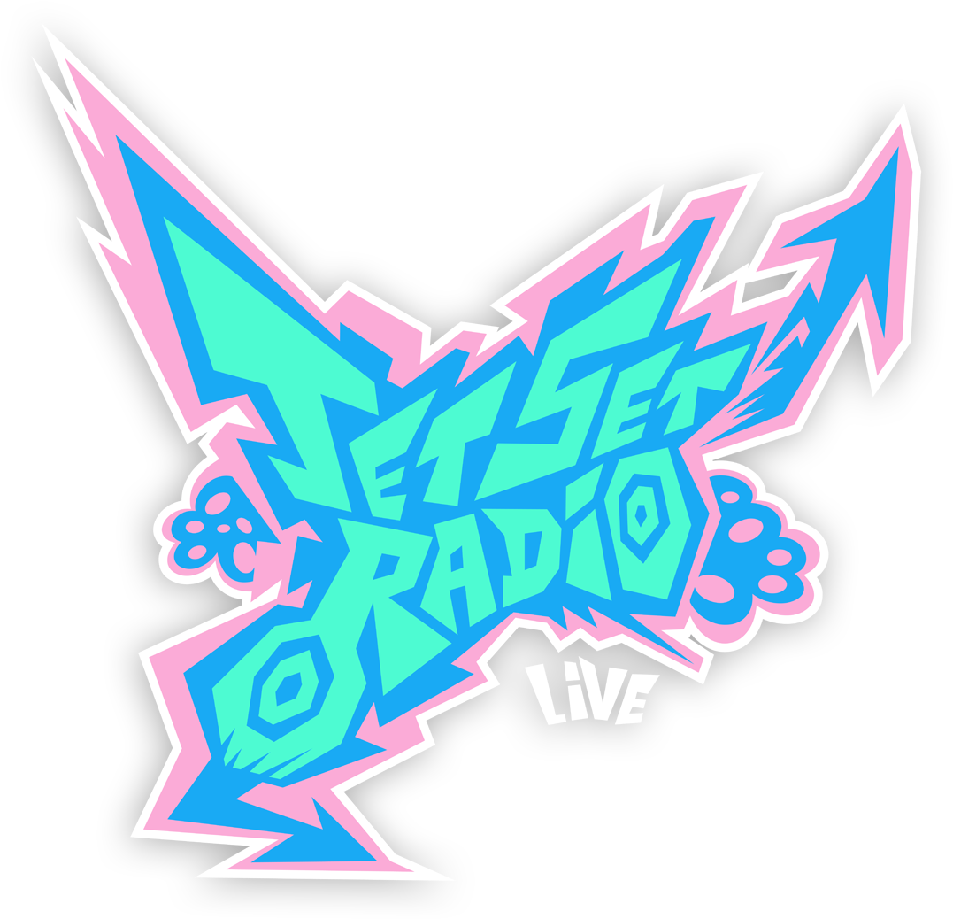 Jetsetradio - Live - Jet Set Radio Logo Font (1200x1137), Png Download