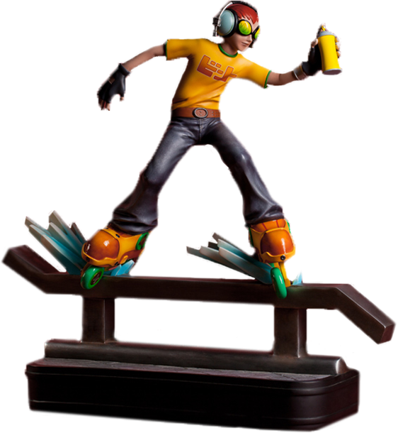 Jet Set Radio - Beat Jet Set Radio 1 6 Statue (562x610), Png Download