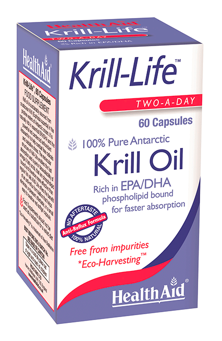 Healthaid Krill-life - Health Aid Krill-life 60 Capsules (700x700), Png Download