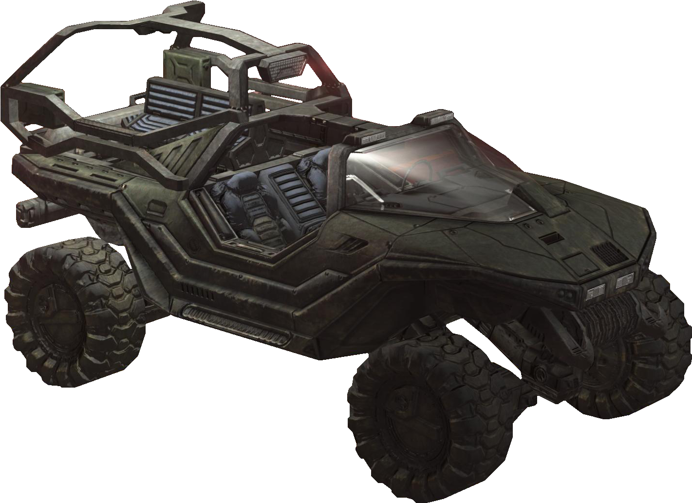 Halo - Halo 3 Warthog Transport (1480x1080), Png Download