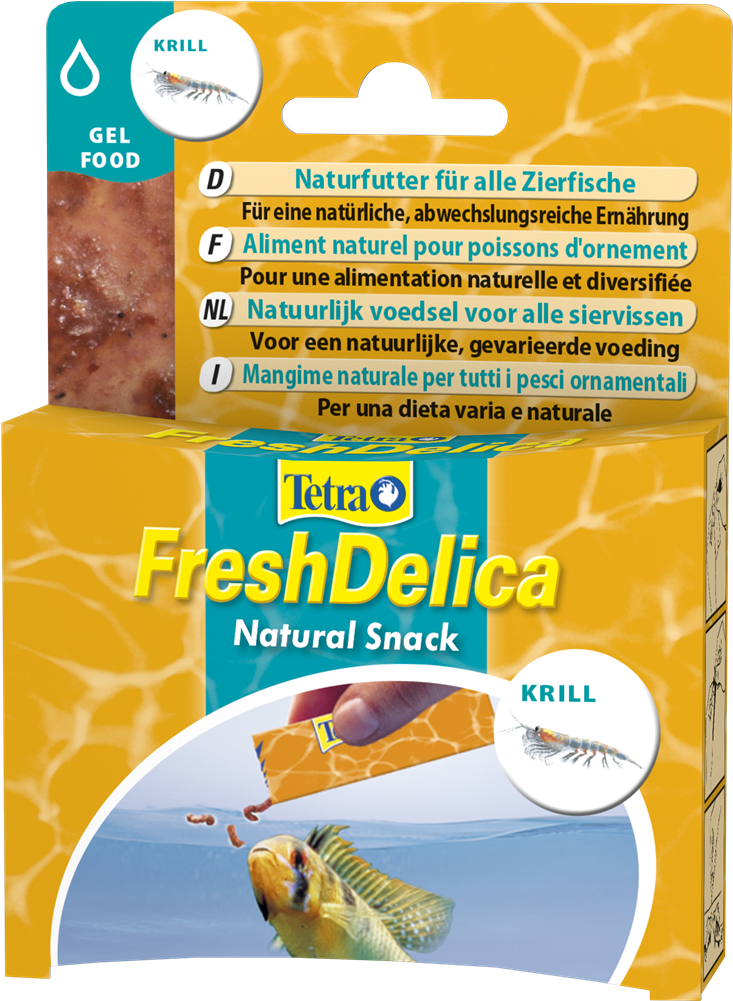 Freshdelica Krill From Tetra 48 L Buy Online - Tetra Fresh Delica - Daphnia (1000x1000), Png Download