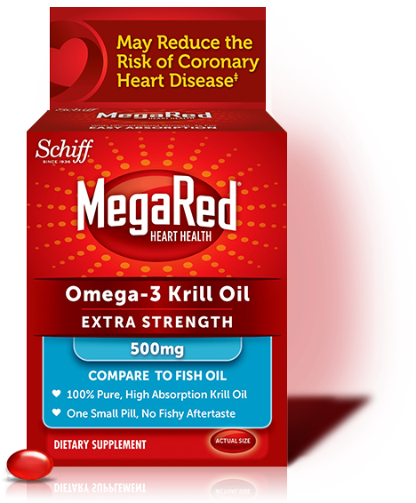 Schiff® Omega-3 Fish Oil Dietary Supplement 1000mg - Omega 3 Fatty Acids Krill (549x589), Png Download