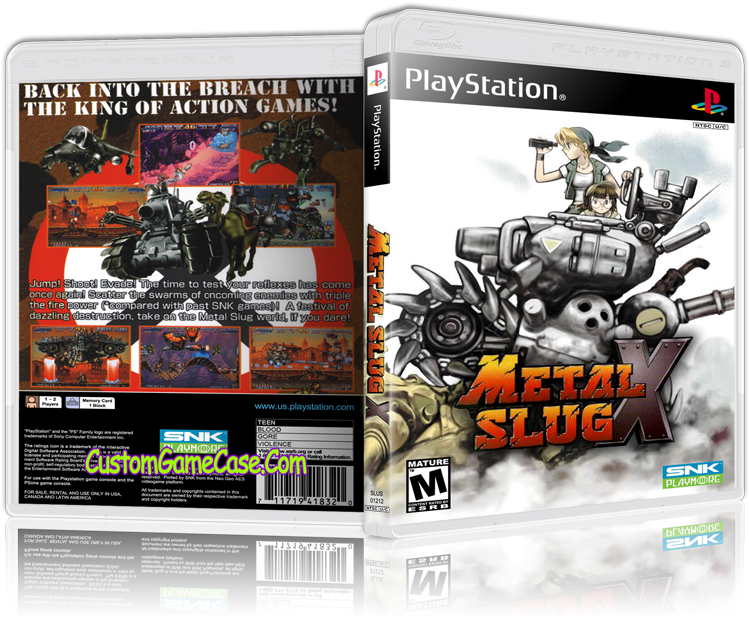 Metal Slug X - Playstation (800x631), Png Download