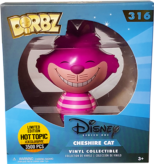 Cheshire Cat Hot Topic Exclusive Dorbz - Cat (600x600), Png Download