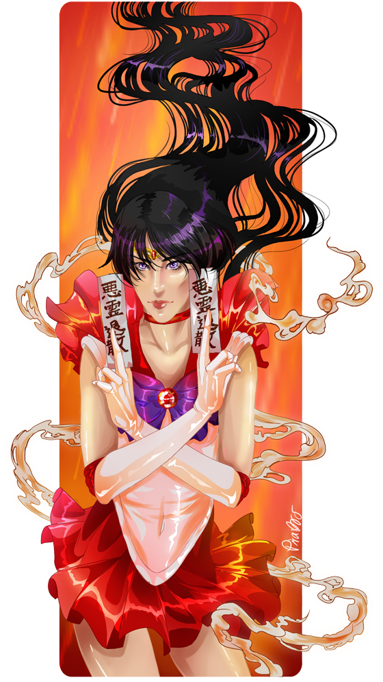 Sailor Mars By Pirastro - Illustration (628x1000), Png Download