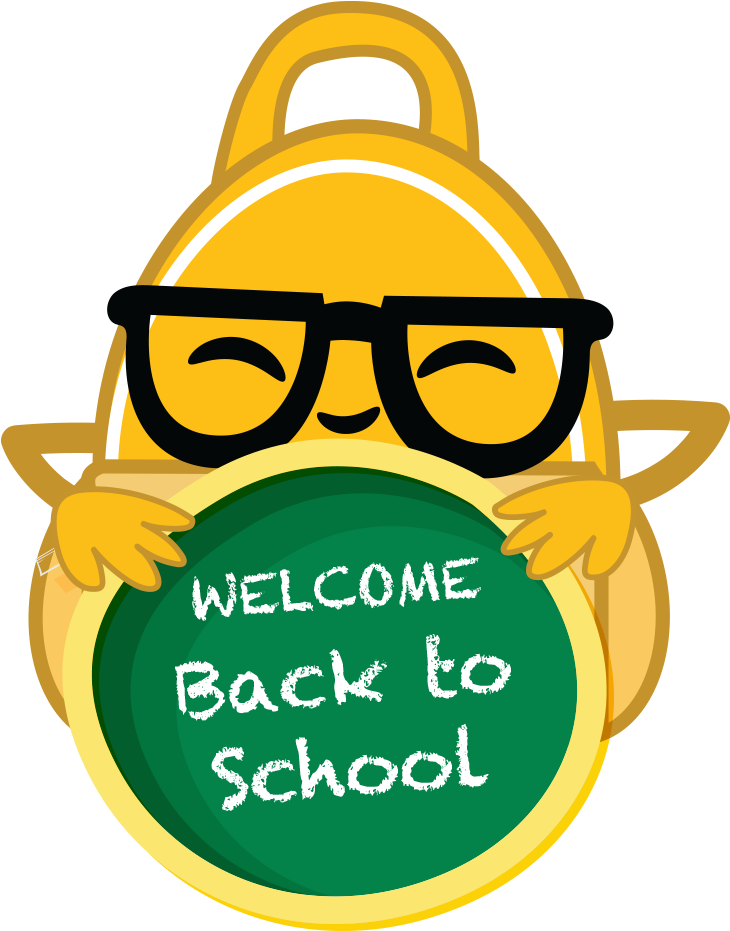 This Is A Sticker Of A Backpack Emoji - Back To School Promo (1000x1000), Png Download