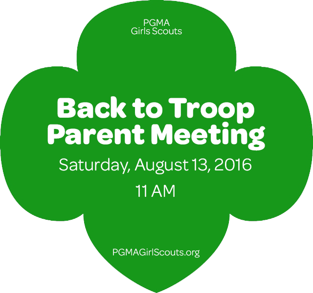 Girl Scout Troop Meeting (640x600), Png Download