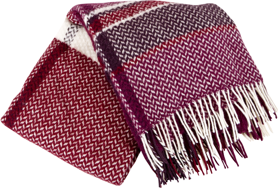 Hlýja Wool Blanket - Klippan Polka Brushed Lambs Wool Throw, Black (1000x1000), Png Download