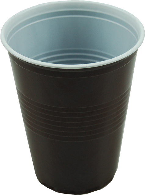 Water Cup, Ps, 150ml, 6oz, 80mm, Brown/white - Automatbæger Hvid 18/21 Cl. Lux H90 Mm. Ps, 3000 Stk. (640x640), Png Download