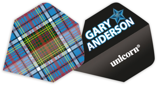 Unicorn Authentic 100 Big Wing Dart Flights Tartan - Unicorn Authentic Dart Flights - 100 - Big Wing - G (628x628), Png Download