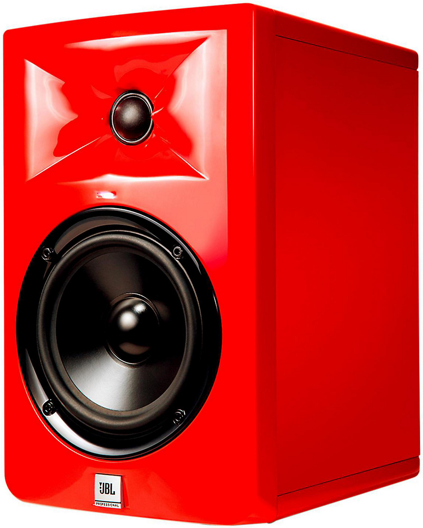 Speaker png. Акустическая система JBL lsr708i. Колонки JBL мониторы. JBL красная Monitor. Красная колонка.