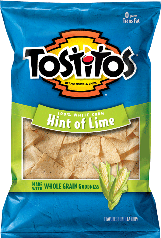 24 Feb - Tostitos Hint Of Lime 10oz (612x792), Png Download