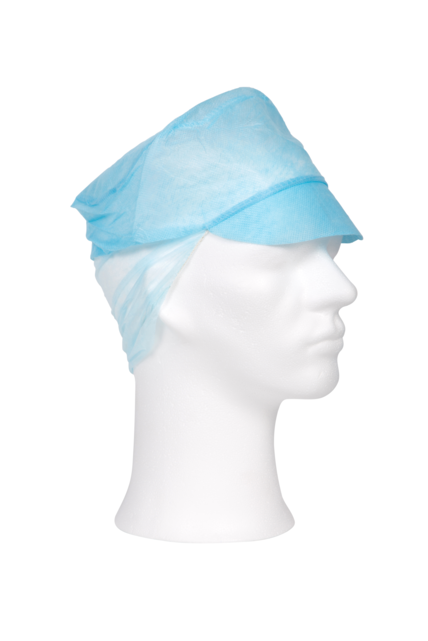 Comfort Hairnet, Non-woven, Blue - Hairnet (640x640), Png Download