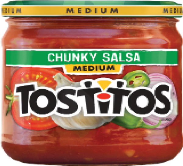 Tostitos Chunky Medium Salsa, - Tostitos Chunky Salsa (600x600), Png Download