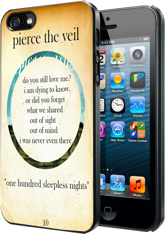 Pierce The Veil Band Lyric Samsung Galaxy S3/ S4 Case, - Marvel Comics Iphone Case (796x1024), Png Download