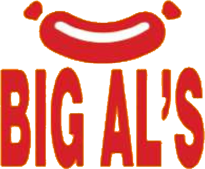 Vector Black And White Stock Big Al S Kedzie Chicago - Menu (800x800), Png Download