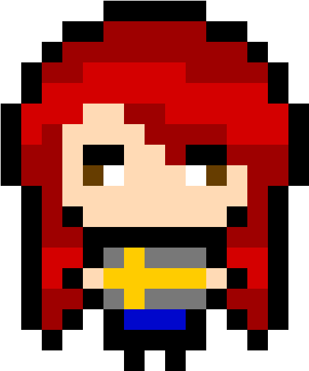 Erza - Minecraft Heart Of The Sea (690x810), Png Download