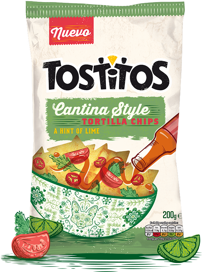 View - Tos Tostitos Lightly Salted Tortilla Chips 200g (813x975), Png Download