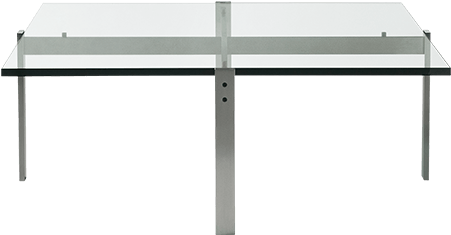 Poul Kjærholm - Coffee Table (800x460), Png Download