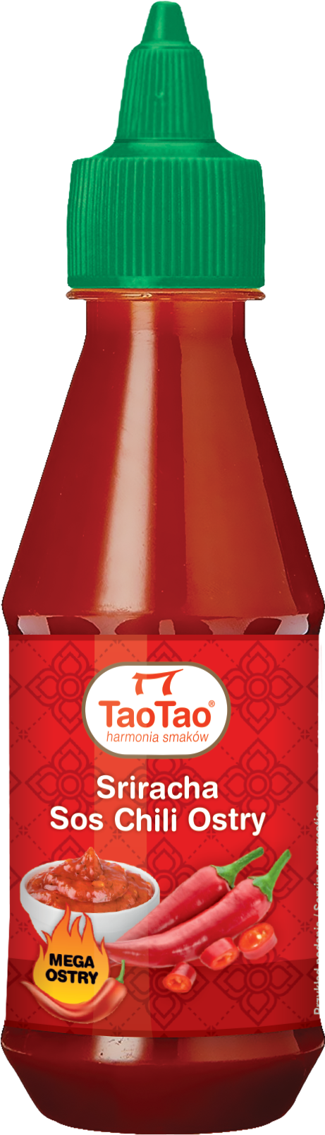 Download Photo - Tao Tao Sriracha (536x1727), Png Download