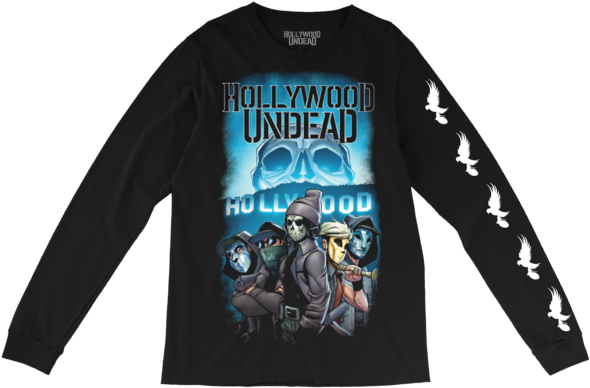 Hollywood Undead Comic Shirt (600x600), Png Download