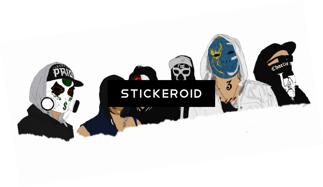 Hollywood Undead (1081x626), Png Download