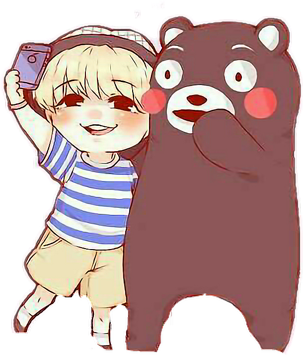 Kumamon Suga Yoongi Minyoongi Bts Minyoongi Bts - Kumamon Suga (610x714), Png Download