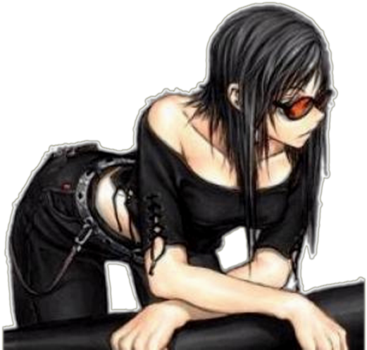 Asdasd - Anime Girl Bad Ass (900x506), Png Download