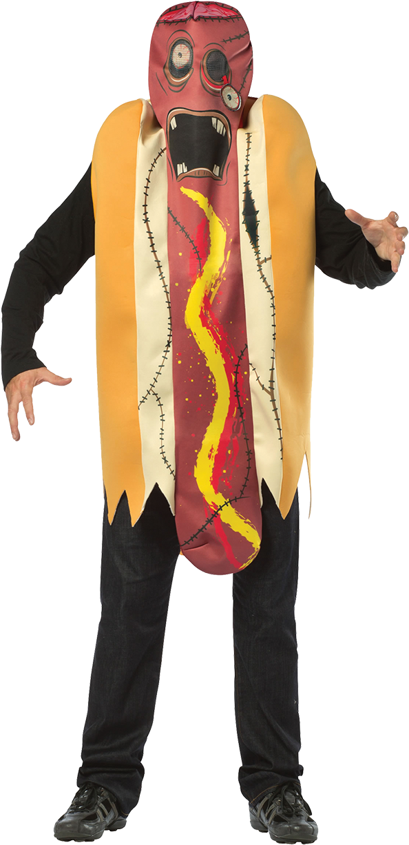 Zombie Hotdog (774x1226), Png Download