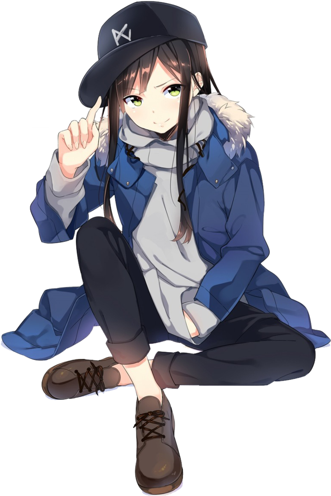 The Most Awesome Images On The Internet Anime Girls, - Tomboy Anime Wolf Girl (728x1028), Png Download