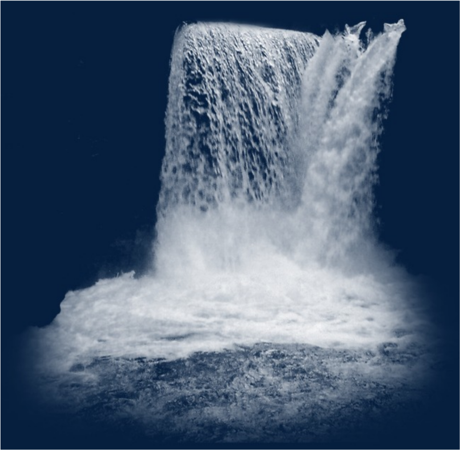 Waterfall Cascada Cascade Water @ladyjeka - Cascada Png (1024x1024), Png Download