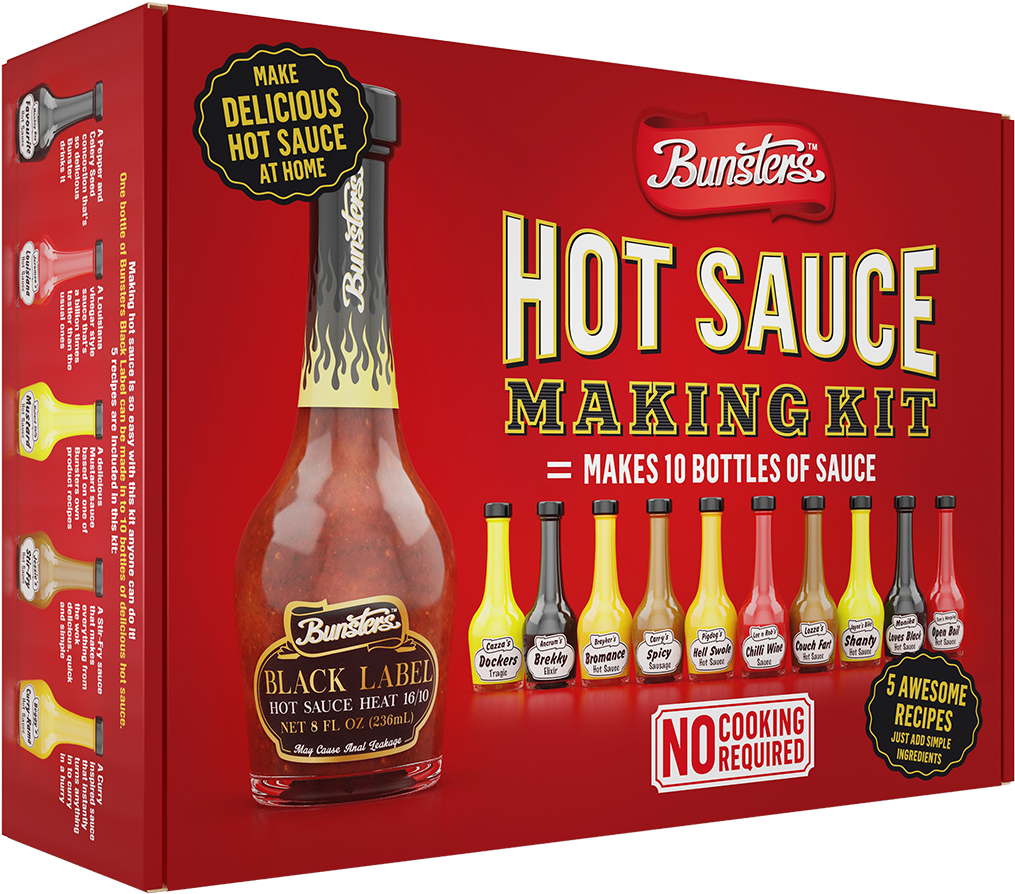 Bunsters Shit The Bed Hot Sauce 236 Ml (1024x1024), Png Download