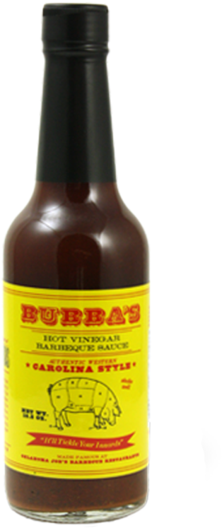Bubba's Hot Vinegar Barbeque Sauce - Bubbas Sauce Oklahoma Joe's (760x760), Png Download
