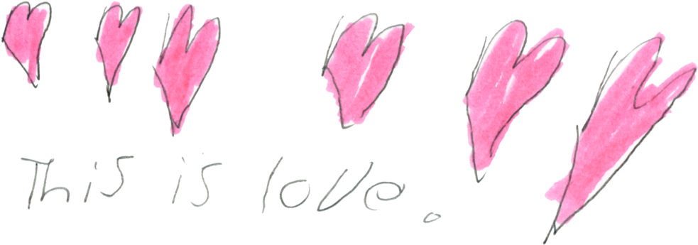 This Is Love - Love (1000x364), Png Download