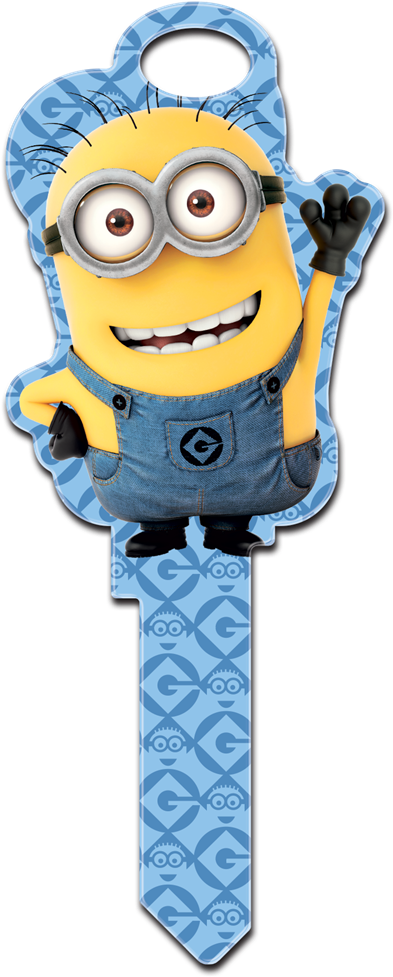 Minion Shape Key - Dad From Your Son Minions Fathers Day Card Despicable (479x1000), Png Download