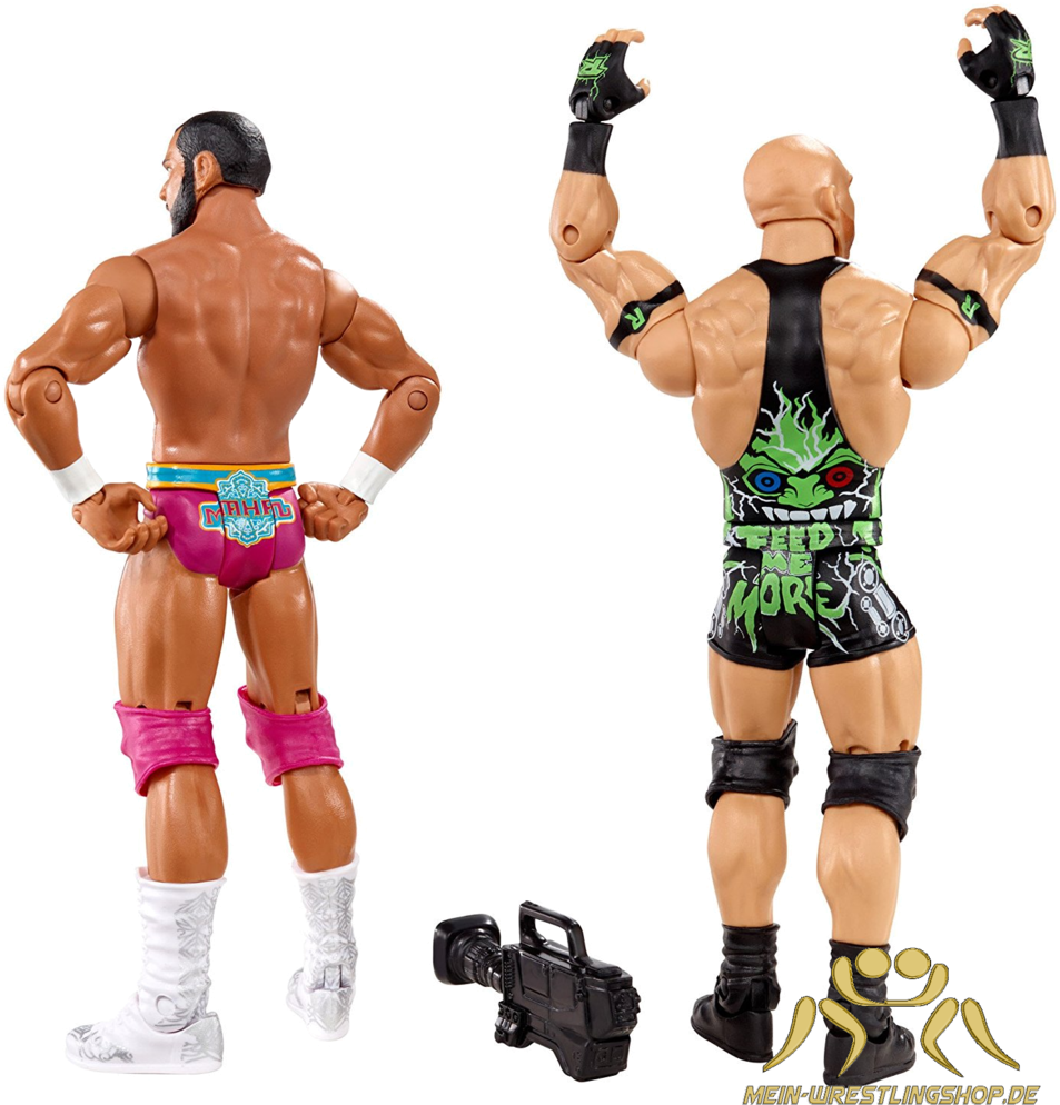 Wwe Battle Pack Ryback Vs. Jinder Mahal Action Figure, (993x1024), Png Download
