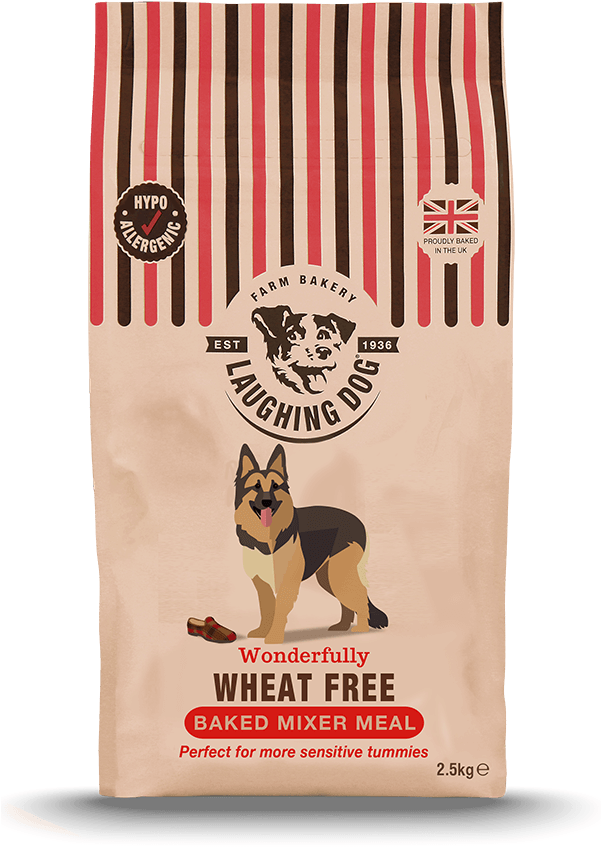 Wonderfully Wheat Free Baked Mixer Meal - Laughing Dog Pet Food (600x870), Png Download