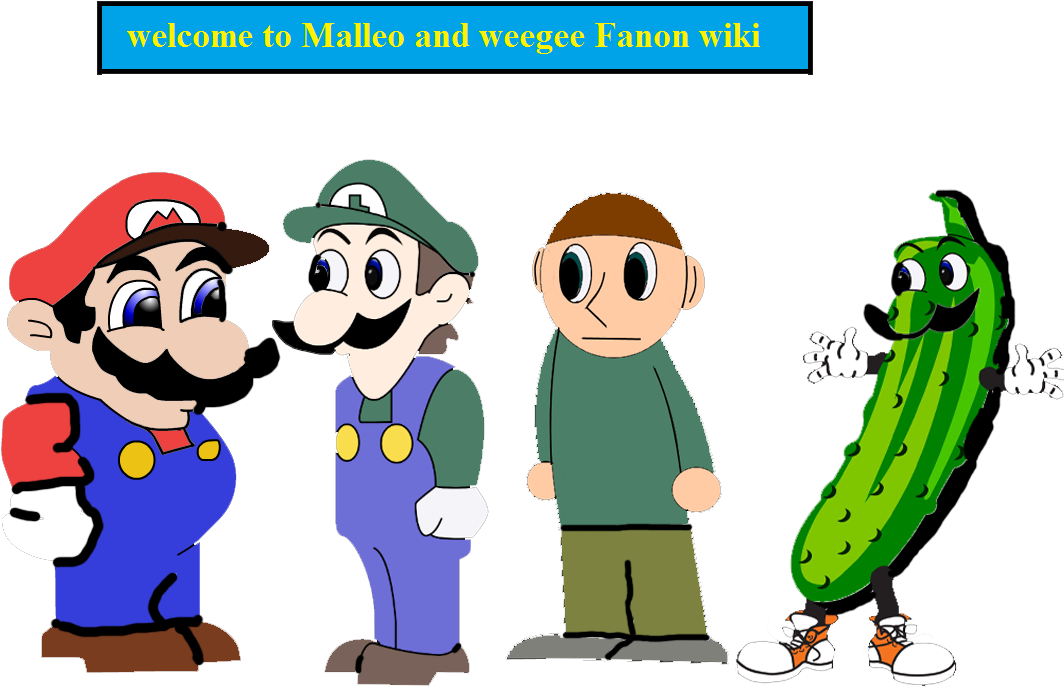 Welcome To Malleo And Weegee Fanon Wiki - Pickle Kisser Rectangle Magnet (1096x723), Png Download