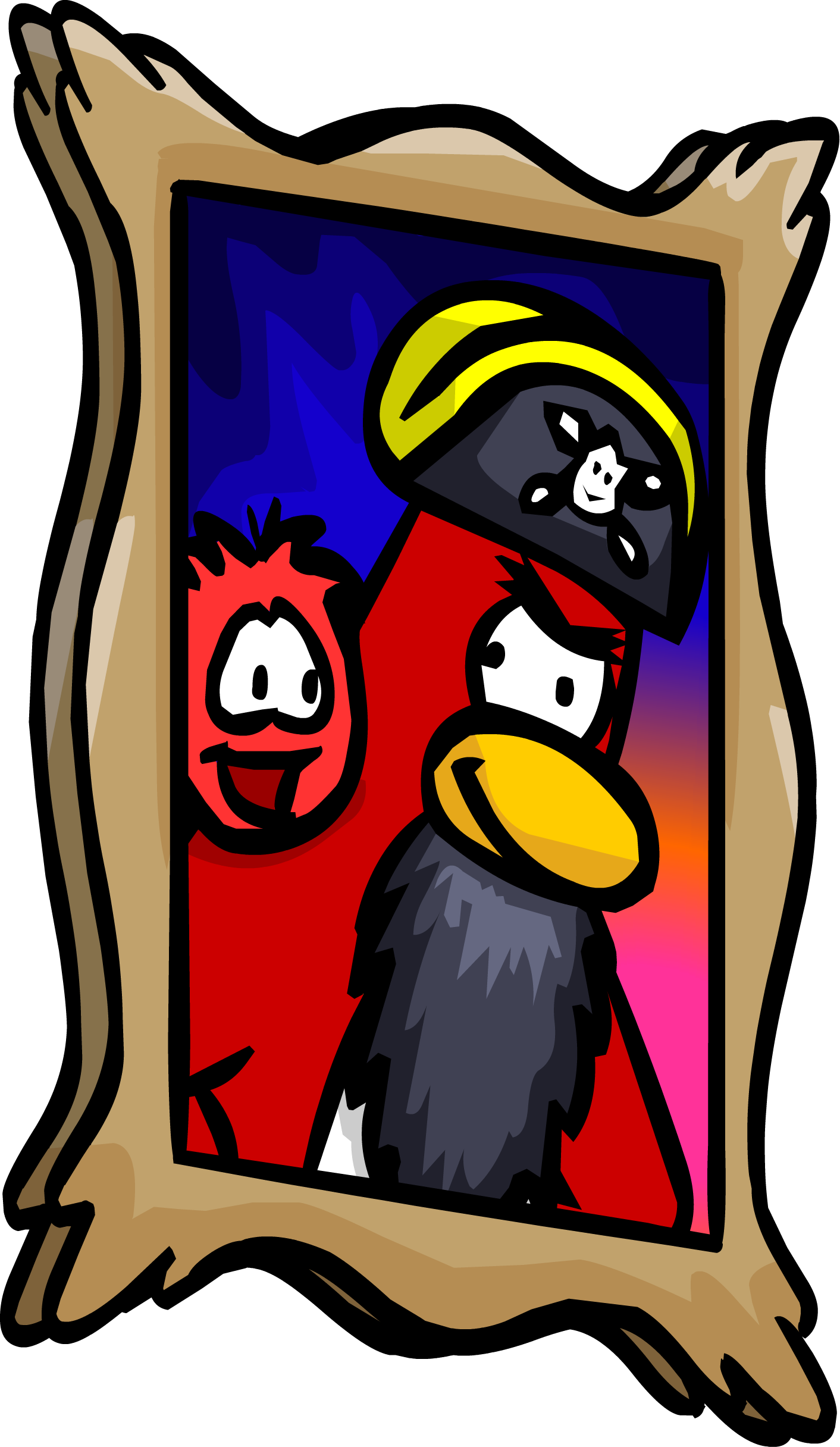 Rockhopper Portrait Sprite 001 - Portable Network Graphics (1412x2432), Png Download