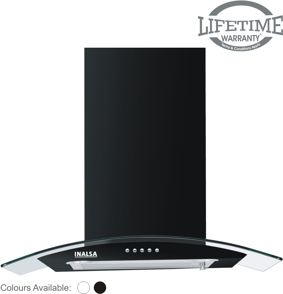 Inalsa Kwid Chimney - Inalsa Kwid 60 Bkbf Wall Mounted Chimney (1050x1065), Png Download