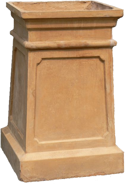 Chimney Pot - Stone Chimney Png (480x640), Png Download