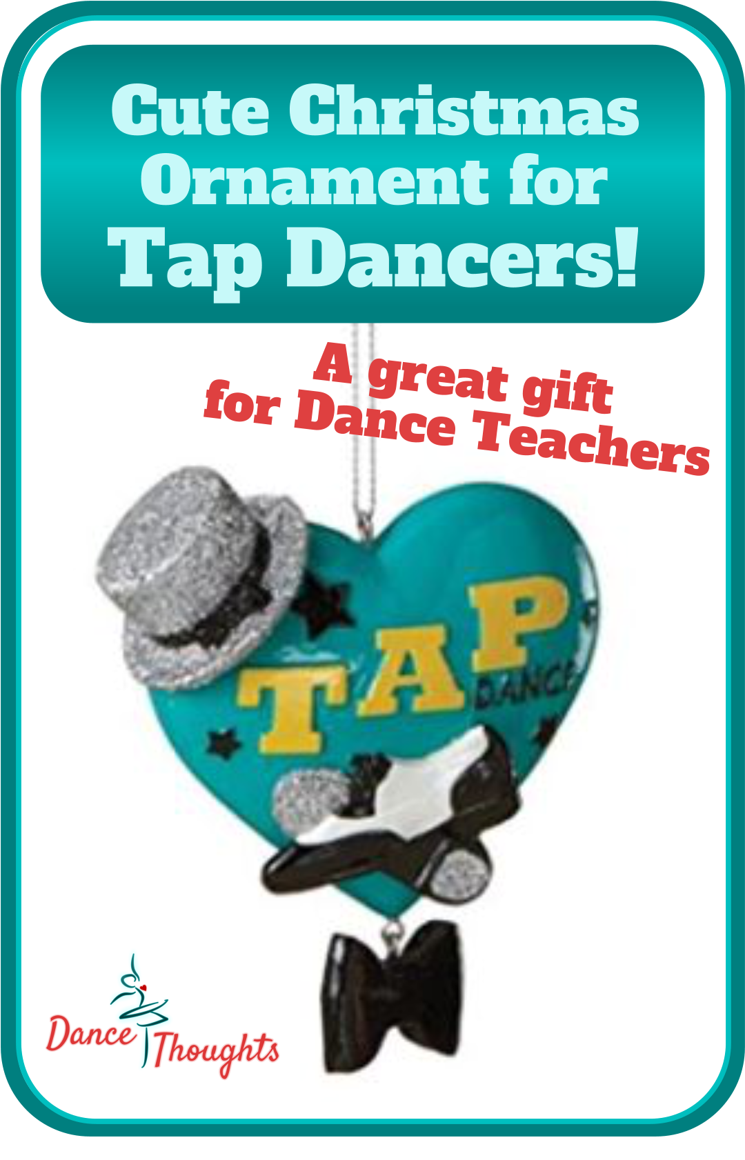 This Cute Teal Colored Heart Shaped Christmas Ornament - Midwest-cbk Text Dance Heart Christmas Ornaments (set (1150x1725), Png Download