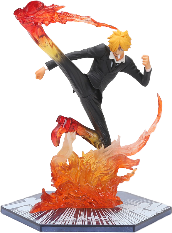 Anime One Piece Figure Sanji Action Figure Figuarts - One Piece Germa 66 Figure (800x800), Png Download