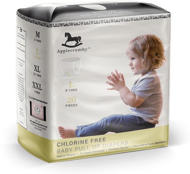 1 Diaper Pack - Applecrumby & Fish (650x586), Png Download