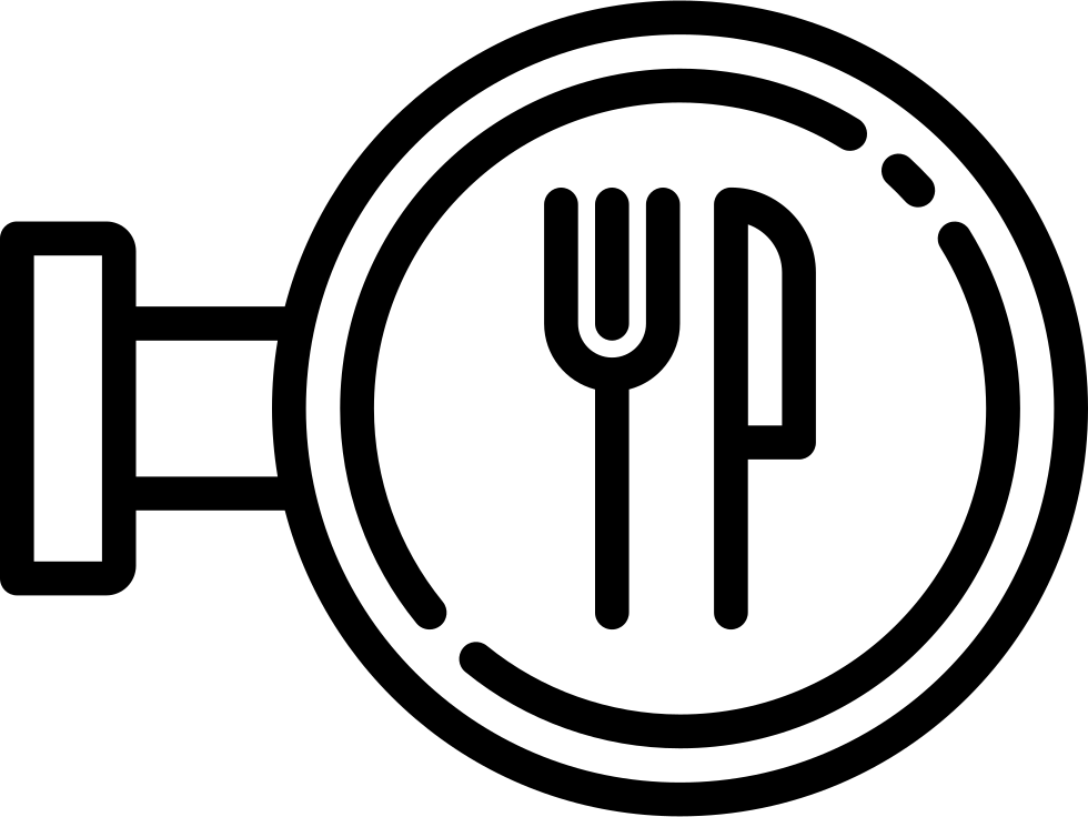 Restaurant Signboard Comments - Restaurant (980x736), Png Download