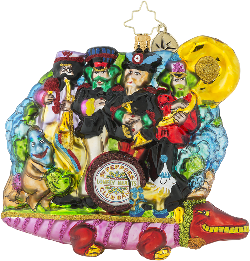 Yellow Submarine 50th Anniversary Ornament - Sgt. Pepper's Lonely Hearts Club Band (1000x1000), Png Download