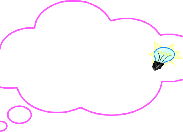 Thought Bubble Png Transparent Clip Transparent Library (640x480), Png Download