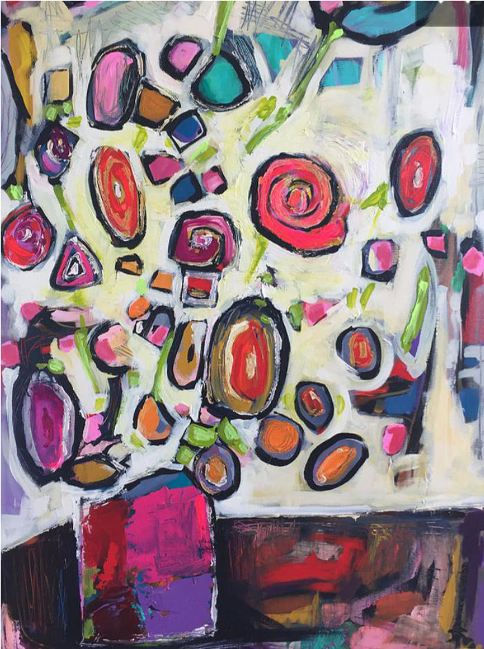 Acrylic Drawing Painting Clipart Library - Painting (779x1044), Png Download