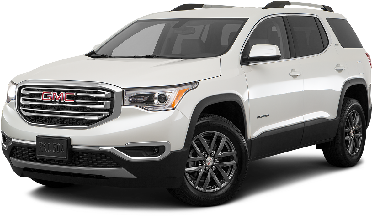 2017 Gmc Acadia - White Chevrolet Traverse 2012 (1278x902), Png Download