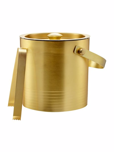 Biba Ice Bucket - Biba Ice Bucket And Tong Set (1250x616), Png Download